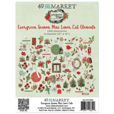 49 And Market Evergreen Season - Mini Laser Cut Elements
